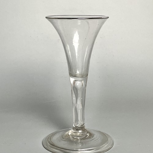 Georgian Trumpet Shaped Wine Glass