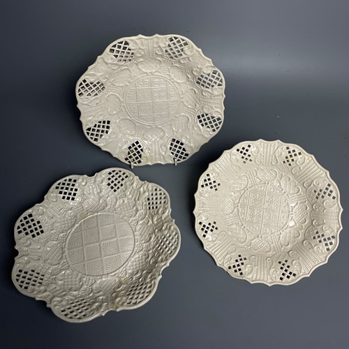 Staffordshire Saltglaze Stoneware Plates C 1760