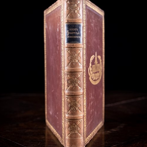 1850 Undesigned Coincidences In The Old & New Testament By J. J. Blunt.
