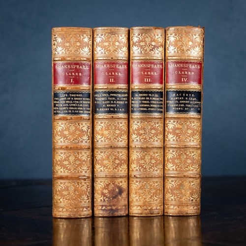 1881 The Works Of William Shakespeare In Four Volumes