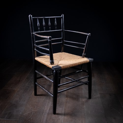 19Th Century Morris & Co Sussex Chair