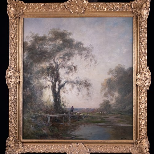 Lois Henri Foreau (1866-1938) - A Rural Landscape