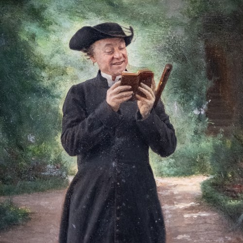 Vincent Chevilliard (1841-1904) - 'An Amusing Read'.