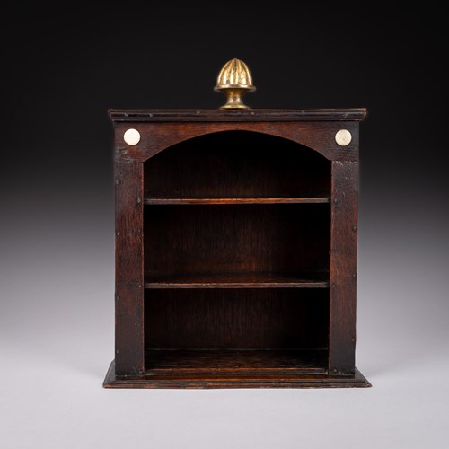 Vernacular Early 19Th Century Table Top Open Cupboard