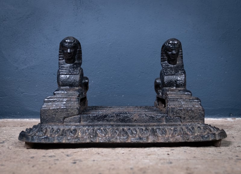 Cast Iron Egyptian Revival Sphinx Boot Scraper By A. Kenrick & Sons, C.1820-harrington-antiques-dscf6788-main-638316884626993620.JPG