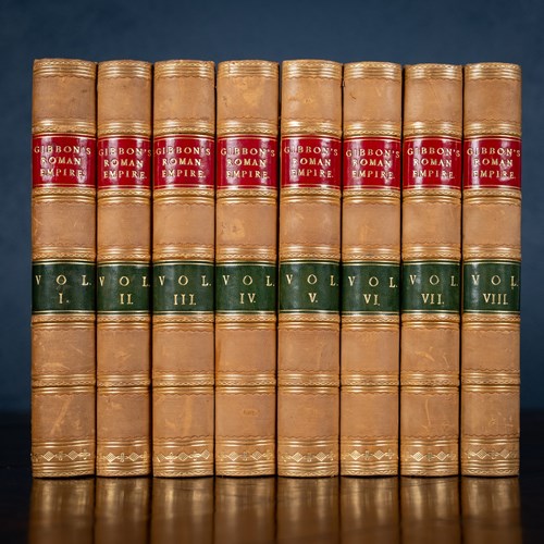 1838 Decline And Fall Of The Roman Empire By Edward Gibbon. 8 Volume Book Set.