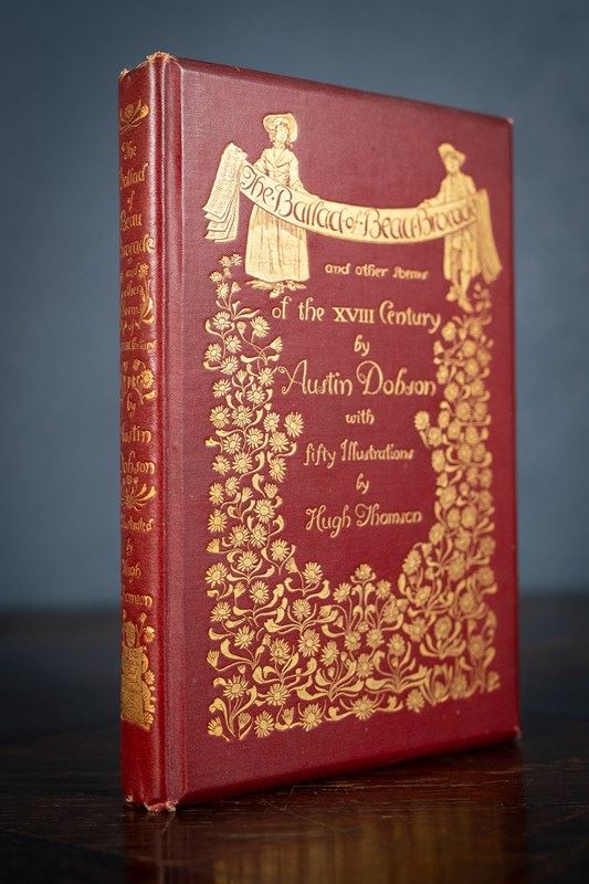 1892 The Ballad Of Beau Brocade & Other Poems By Austin Dobson-harrington-antiques-dscf9309-main-638358189112565597.JPG