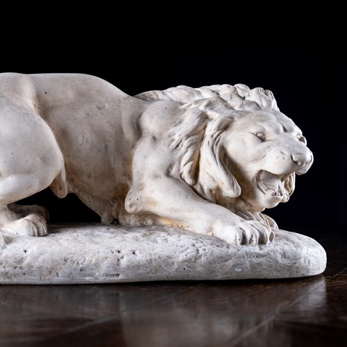 Manner Of Antoine-Louis Barye (1795-1875) - Large Prowling Lion