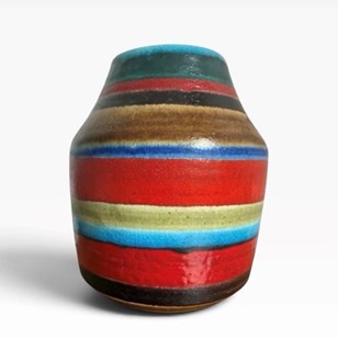 Guido Gambone Mid-Century Polychrom...