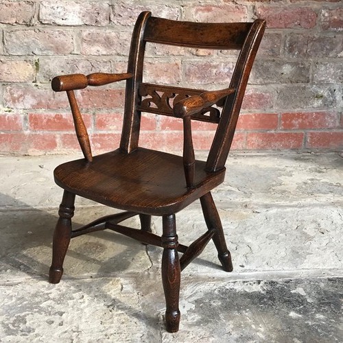 Late 18Th Century Welsh Child's Armchair