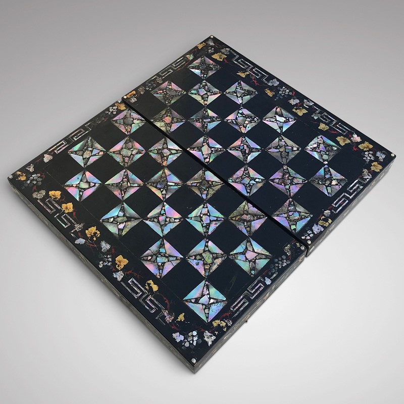 19Th Century Papier Mache Chessboard/Backgammon-hobson-may-collection-img-6346-main-637430170668582831.jpg