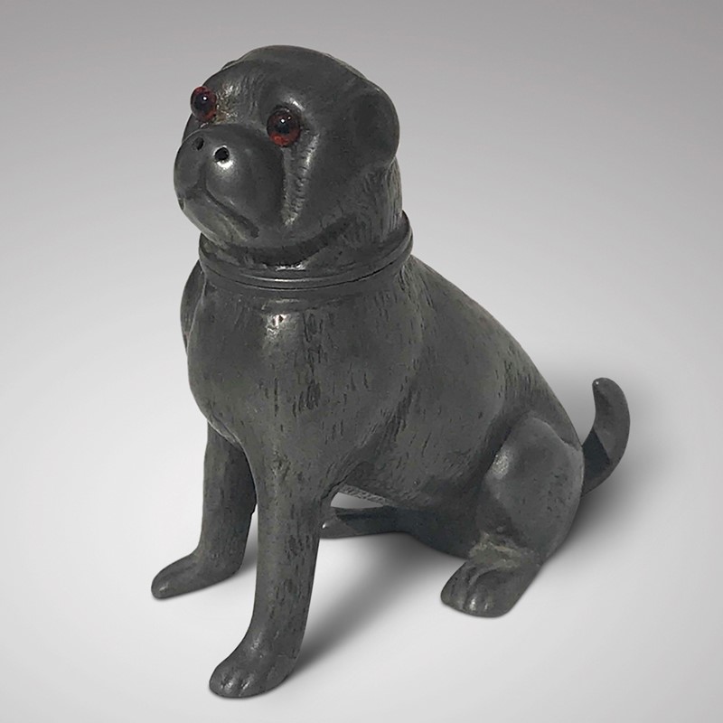19Th Century Novelty Dog Pewter Pepperette -hobson-may-collection-img-8358-main-637533866831680489.jpg