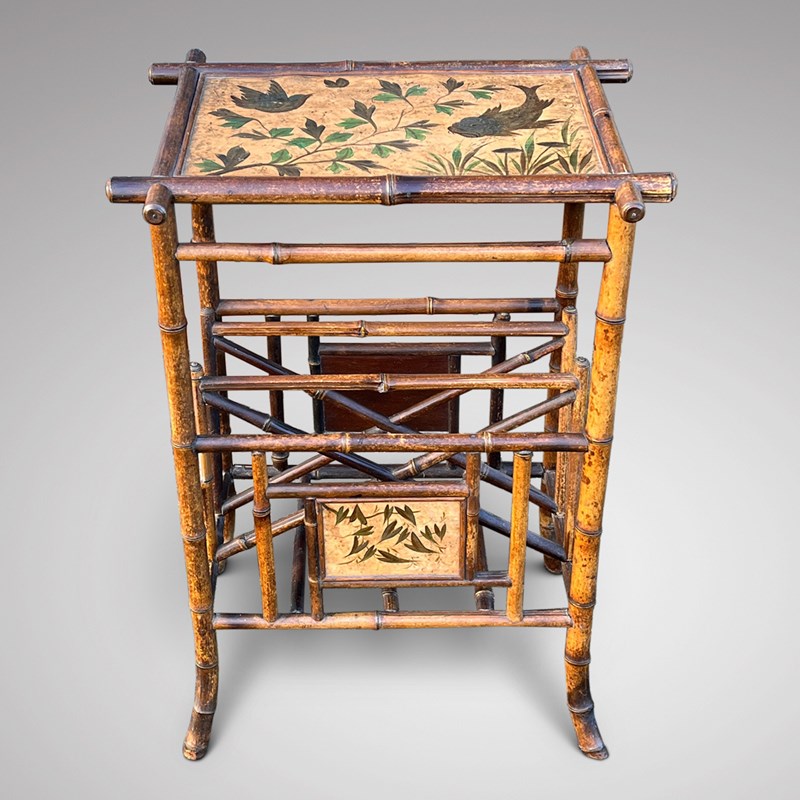 19Th Century Bamboo Side Table With Magazine Rack-hobson-may-collection-img-9166-1-main-638094810653212373.jpg