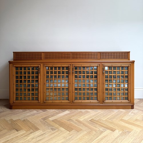 A Italian Maple Sideboard