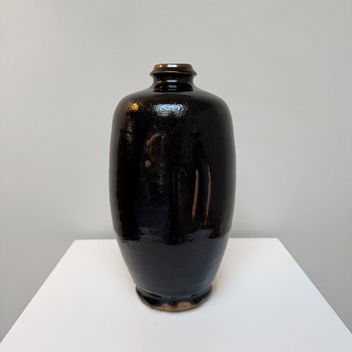 A Stoneware Bottle By Jim Malone
