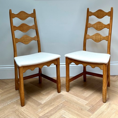 A Pair Of Ladderback Chairs