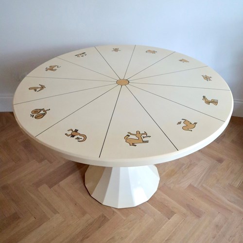 A 1950S Zodiac Centre Table 