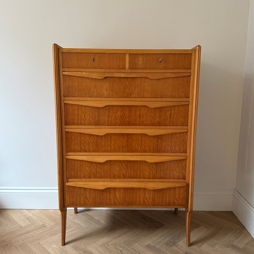 A Tall Chest Of Drawers Circa 1960S