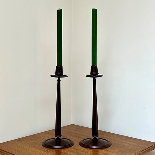 A Pair Of Candle Holders