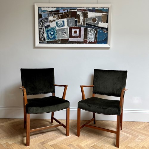 A Pair Of Swedish Armchairs