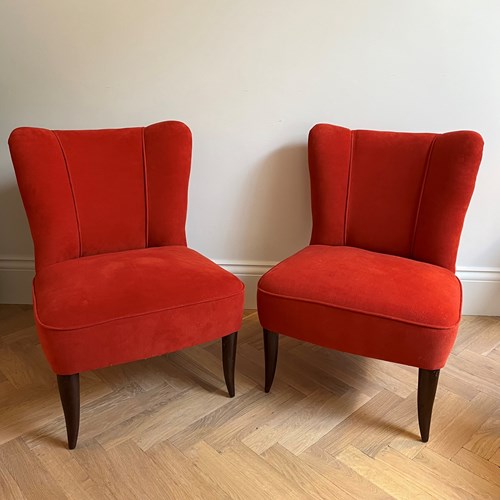 A Pair Of 1950S Cocktail Chairs