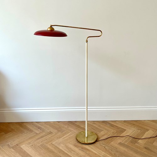 An Italian 1950S Adjustable Floor Lamp