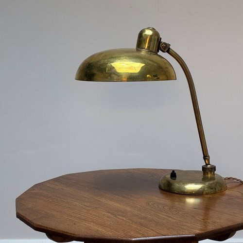 An Italian Brass Desk Lamp From The 1950S