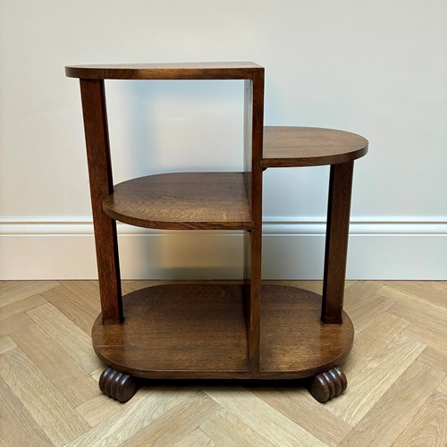 An Oak 1930S Side Table