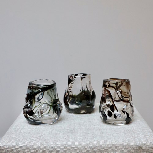 A Set Of Three Vases