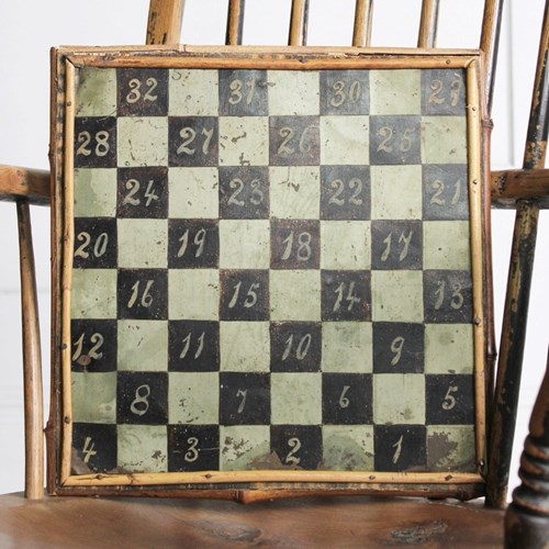 19Th Century Folk Art Games Board