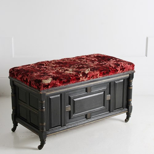 Aesthetic Movement Blanket Box By Edwards & Roberts