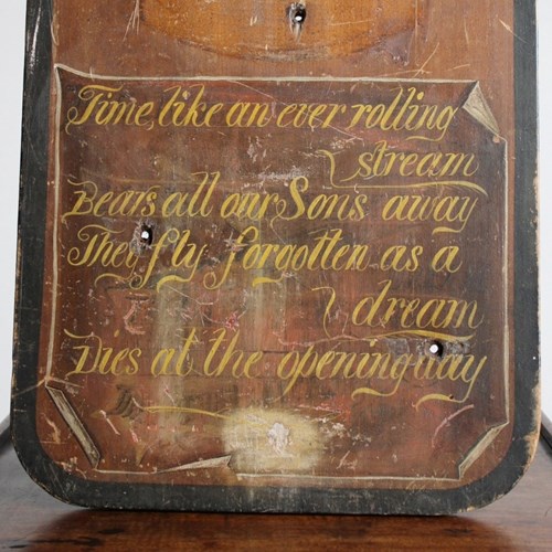 Hand Painted Panel 'Time Like An Ever Rolling Stream