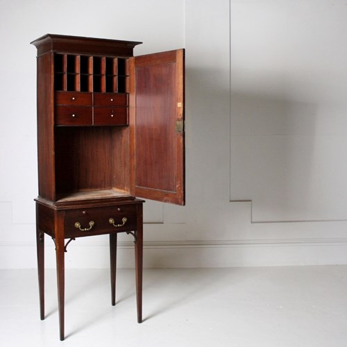 Estate Made Cabinet On Stand 19Th Century 