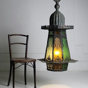 XL Moroccan Lanterns In Bronze 