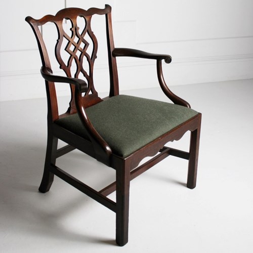 Oversized Georgian Elbow Chair