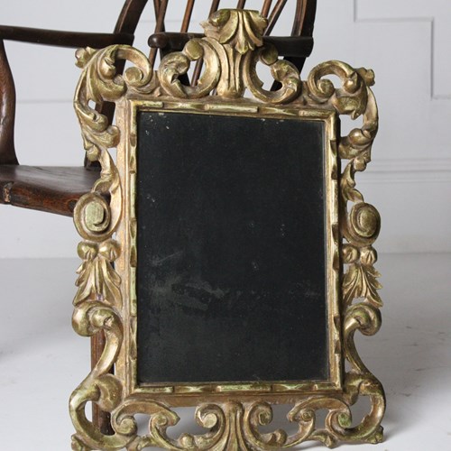 18Th Century Giltwood Mirror