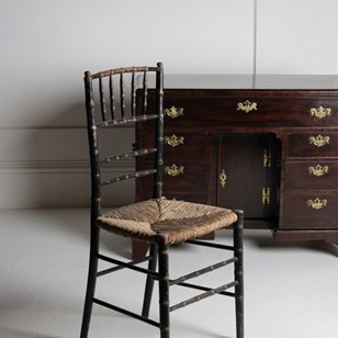 Faux Bamboo Side Chair Late 19Th Ce...