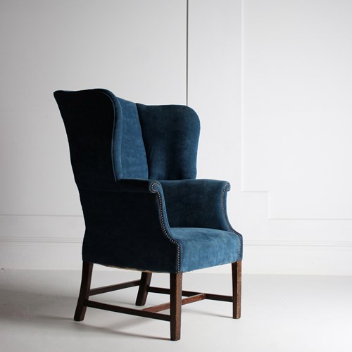 Early 20Th Century Wingback Armchair
