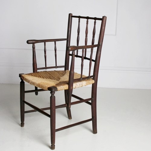 Sussex Style Armchair 19Th Century