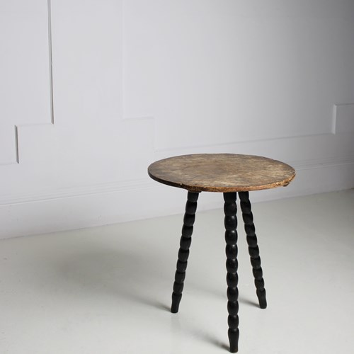 Bobbin Turned Pine Side Table