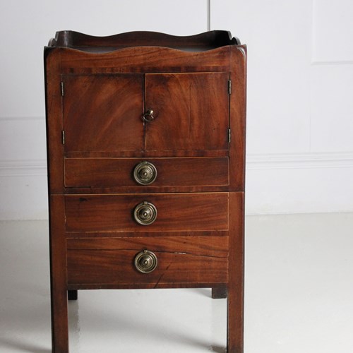 George III Pot Cupboard Night Stand