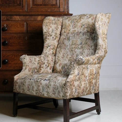 18Th Century Wingback Armchair