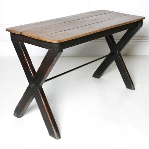 Georgian X-Frame Tavern Table 