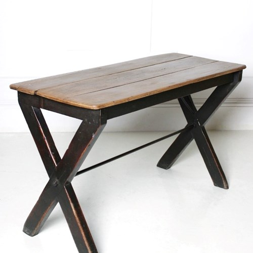 Georgian X-Frame Tavern Table 