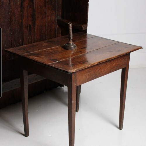 18Th Century Tavern Table In Oak