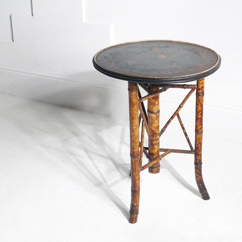Chinoiserie Bamboo Side Table 19Th Century 