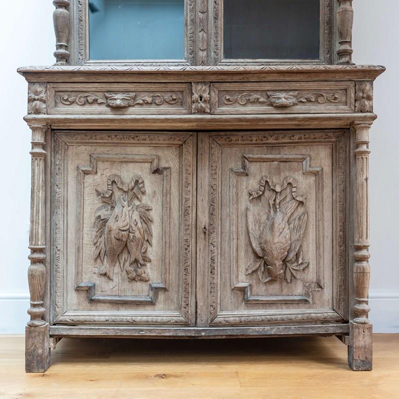 19Th Century Carved Oak Hunting Bookcase Cabinet-hutt-carving-19th-century-carved-oak-hunting-bookcase-cabinet-hutt-decor-main-638162132128057137.jpg