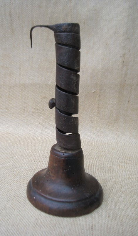  Iron Spiral Candle Stick-inglis-hall-antiques-img-1594-main-637463092328015687.JPG