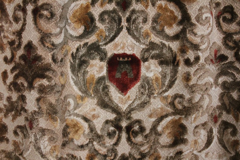 A pair of 19C cut velvet curtains-inglis-hall-antiques-img-5625-main-637495877030312817.JPG