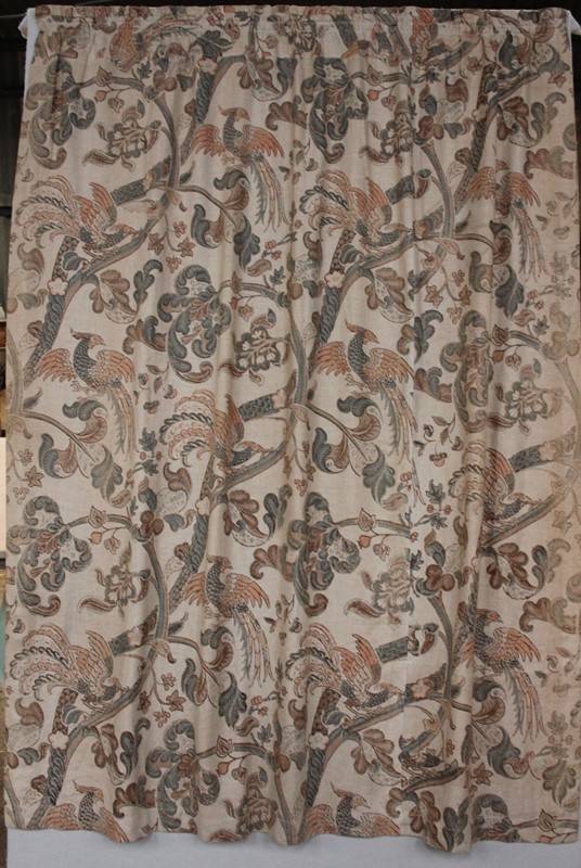  Pair of 1930s bird decorated curtain-inglis-hall-antiques-img-5635-main-637496002805733560-1.JPG